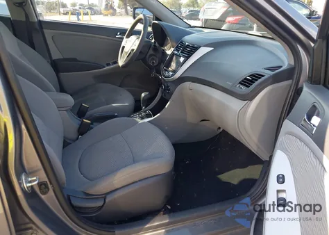 2014 Hyundai Accent Gls z USA, uszkodzony, nr VIN KMHCU4AE7EU766404